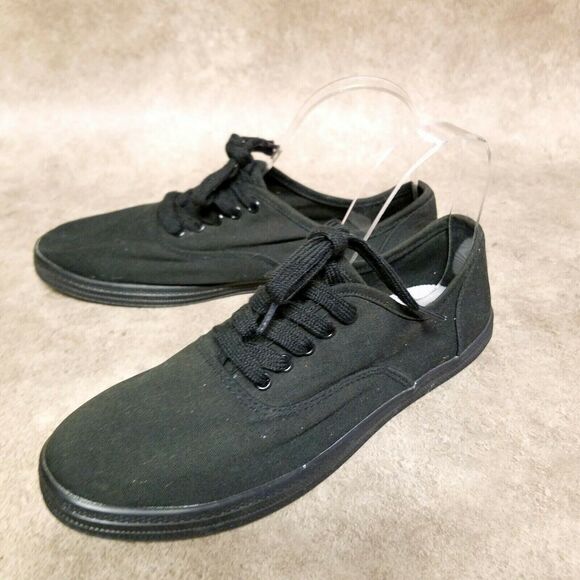 Mossimo Womens   Size 9 Black  Textile Lace Up Casual Sneakers - Picture 7 of 10